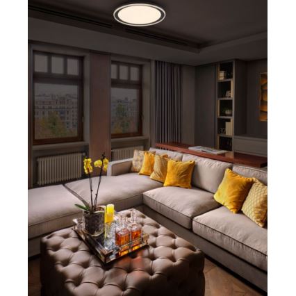 Ledvance - LED Stropní svítidlo ORBIS PEDERSON LED/36W/230V pr. 55 cm černá