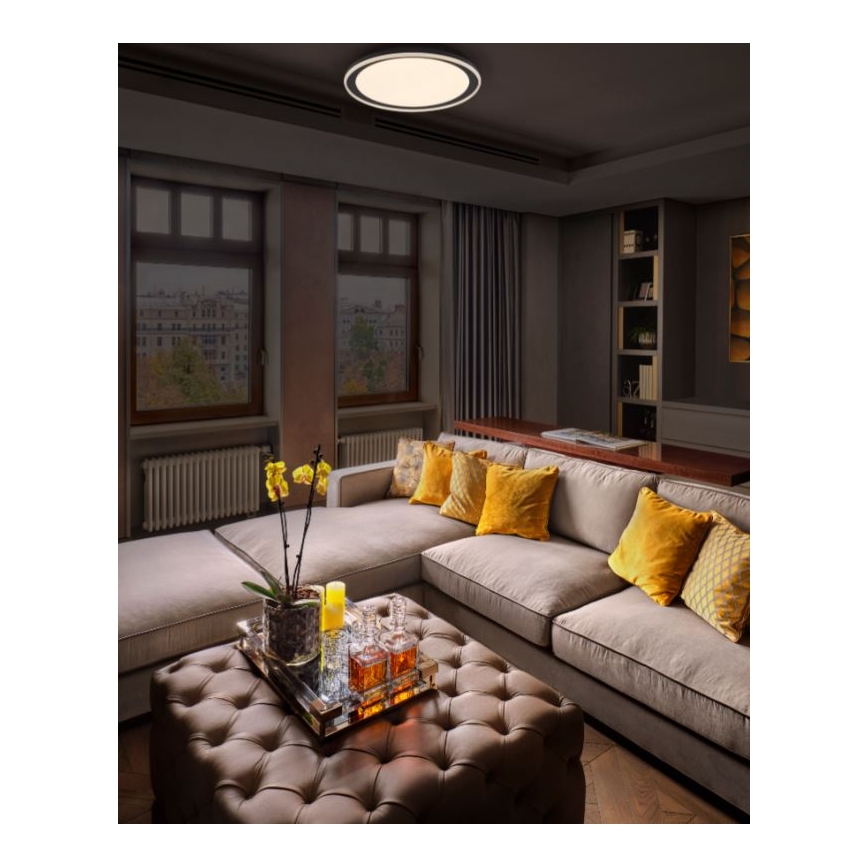 Ledvance - LED Stropní svítidlo ORBIS PEDERSON LED/36W/230V pr. 55 cm černá