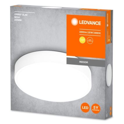 Ledvance - LED Stropní svítidlo ORBIS SLIM LED/20W/230V bílá