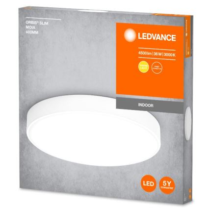 Ledvance - LED Stropní svítidlo ORBIS SLIM LED/36W/230V bílá