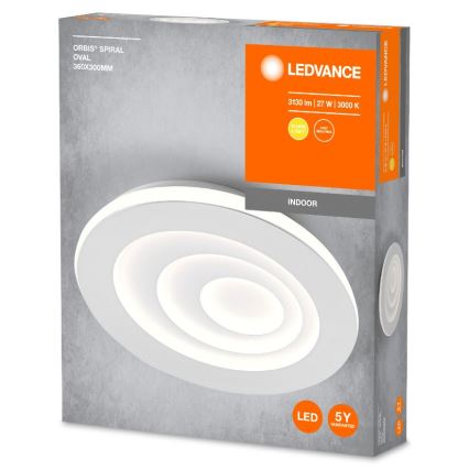 Ledvance - LED Stropní svítidlo ORBIS SPIRAL LED/27W/230V