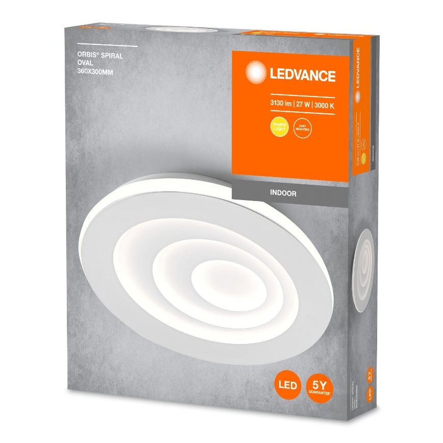 Ledvance - LED Stropní svítidlo ORBIS SPIRAL LED/27W/230V