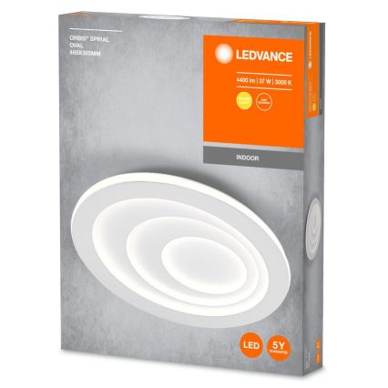 Ledvance - LED Stropní svítidlo ORBIS SPIRAL LED/37W/230V
