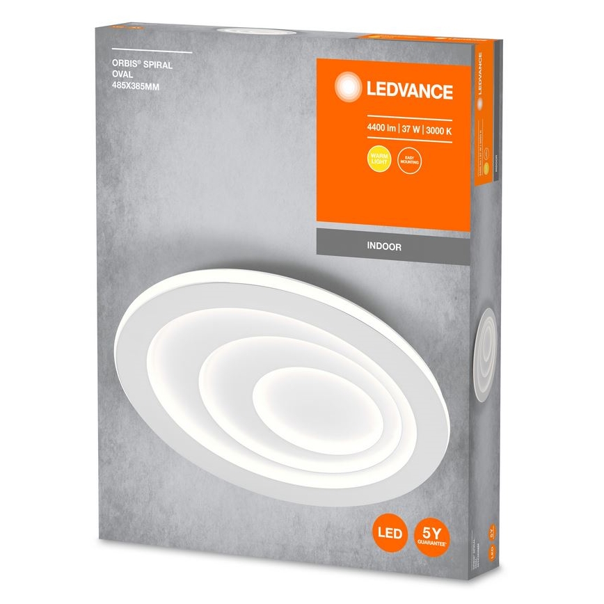 Ledvance - LED Stropní svítidlo ORBIS SPIRAL LED/37W/230V