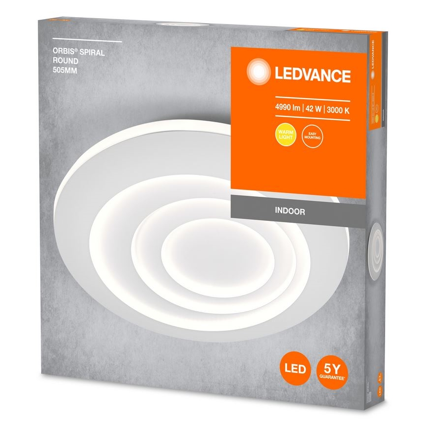 Ledvance - LED Stropní svítidlo ORBIS SPIRAL LED/42W/230V