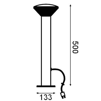 Ledvance - LED Venkovní lampa ENDURA HYBRID OLONA LED/2W/12V IP44