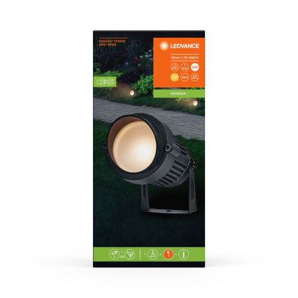 Ledvance - LED Venkovní lampa ENDURA HYBRID SPOT SPIKE LED/1W/12V IP44