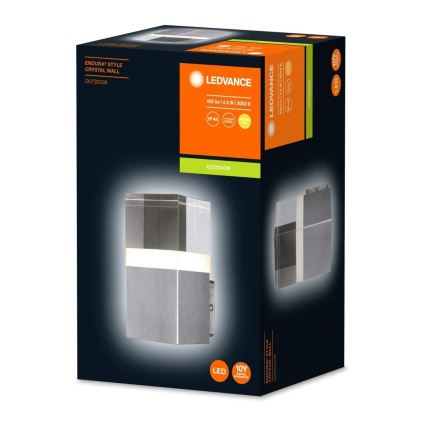 Ledvance - LED Venkovní nástěnné svítidlo CRYSTAL LED/4,5W/230V IP44