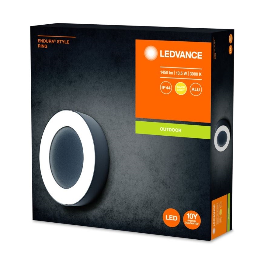 Ledvance - LED Venkovní nástěnné svítidlo ENDURA LED/13W/230V IP44