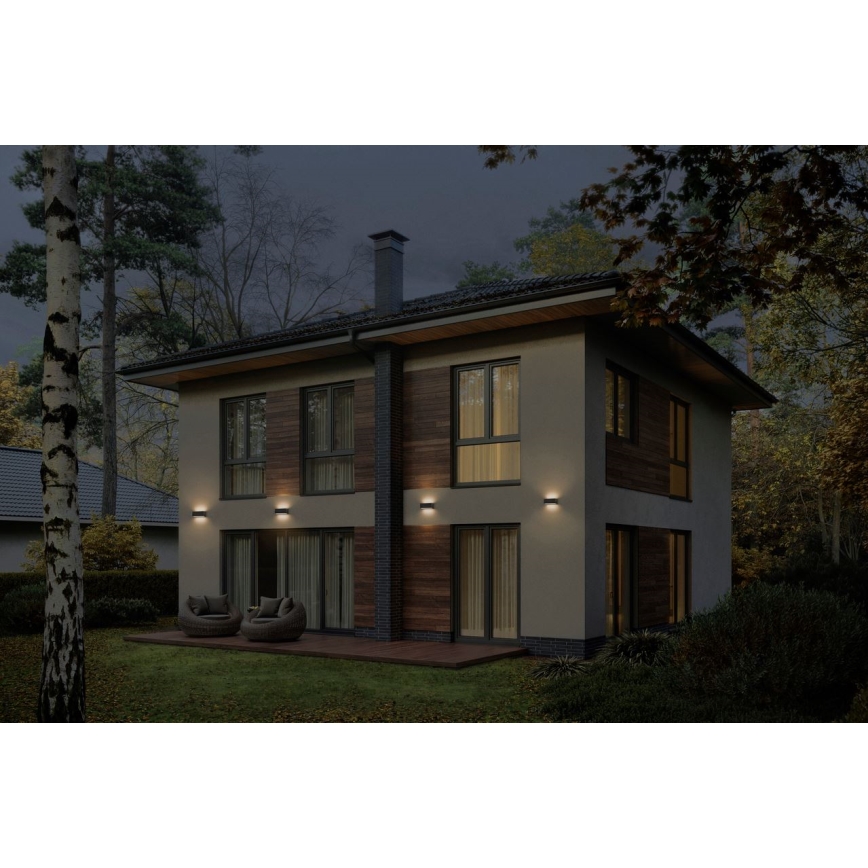 Ledvance - LED Venkovní nástěnné svítidlo ENDURA STYLE IDRI 2xLED/6,25W/230V IP65