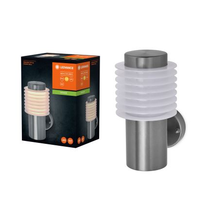 Ledvance - LED Venkovní nástěnné svítidlo ENDURA RONDO LED/9W/230V IP44 lesklý chrom