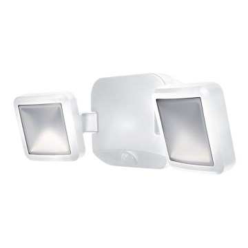 Ledvance - LED Venkovní nástěnné svítidlo se senzorem BATTERY 2xLED/10W/4xD IP54