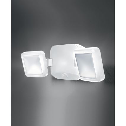 Ledvance - LED Venkovní nástěnné svítidlo se senzorem BATTERY 2xLED/10W/4xD IP54
