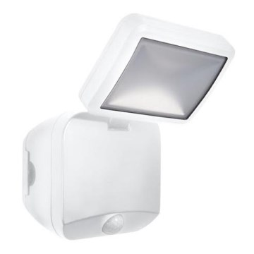 Ledvance - LED Venkovní nástěnné svítidlo se senzorem BATTERY LED/4W/4xD IP54
