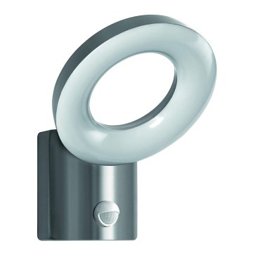 Ledvance - LED Venkovní nástěnné svítidlo se senzorem LOOP 1xLED/12W/230V IP44