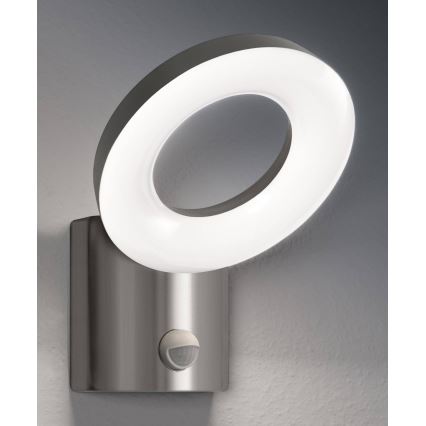 Ledvance - LED Venkovní nástěnné svítidlo se senzorem LOOP 1xLED/12W/230V IP44