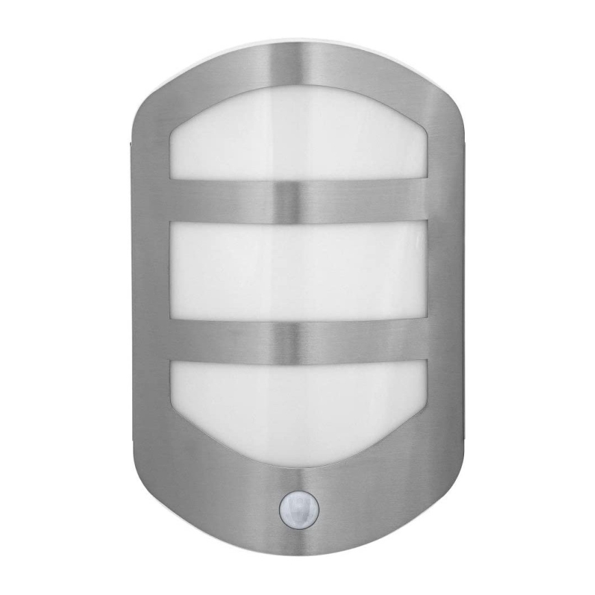 Ledvance - LED Venkovní nástěnné svítidlo se senzorem PLATE LED/12,5W/230V IP44