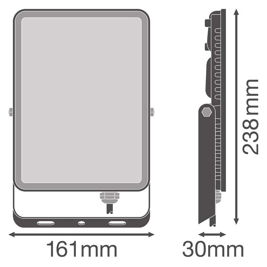 Ledvance - LED Venkovní nástěnný reflektor FLOODLIGHT LED/50W/230V 6500K IP65