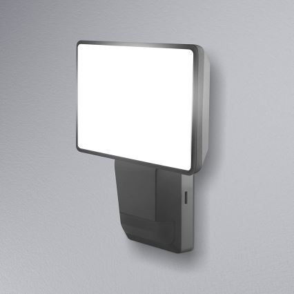 Ledvance - LED Venkovní nástěnný reflektor se senzorem FLOOD LED/15W/230V IP55