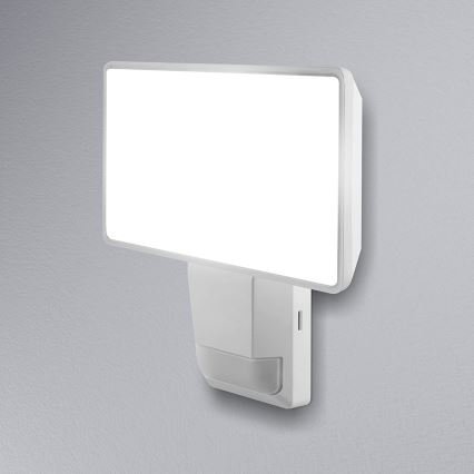 Ledvance - LED Venkovní nástěnný reflektor se senzorem FLOOD LED/27W/230V IP55