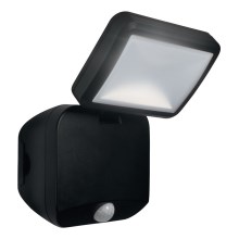 Ledvance - LED Venkovní nástěnný reflektor se senzorem SPOTLIGHT LED/4W/6V IP54