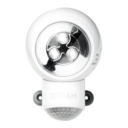 Ledvance -LED Venkovní orientační svítidlo se senzorem SPYLUX LED/0,3W/3xAA IP43