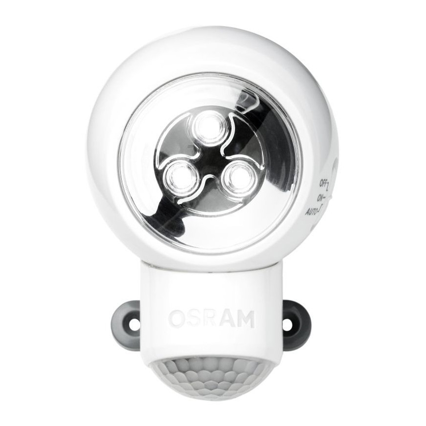 Ledvance -LED Venkovní orientační svítidlo se senzorem SPYLUX LED/0,3W/3xAA IP43