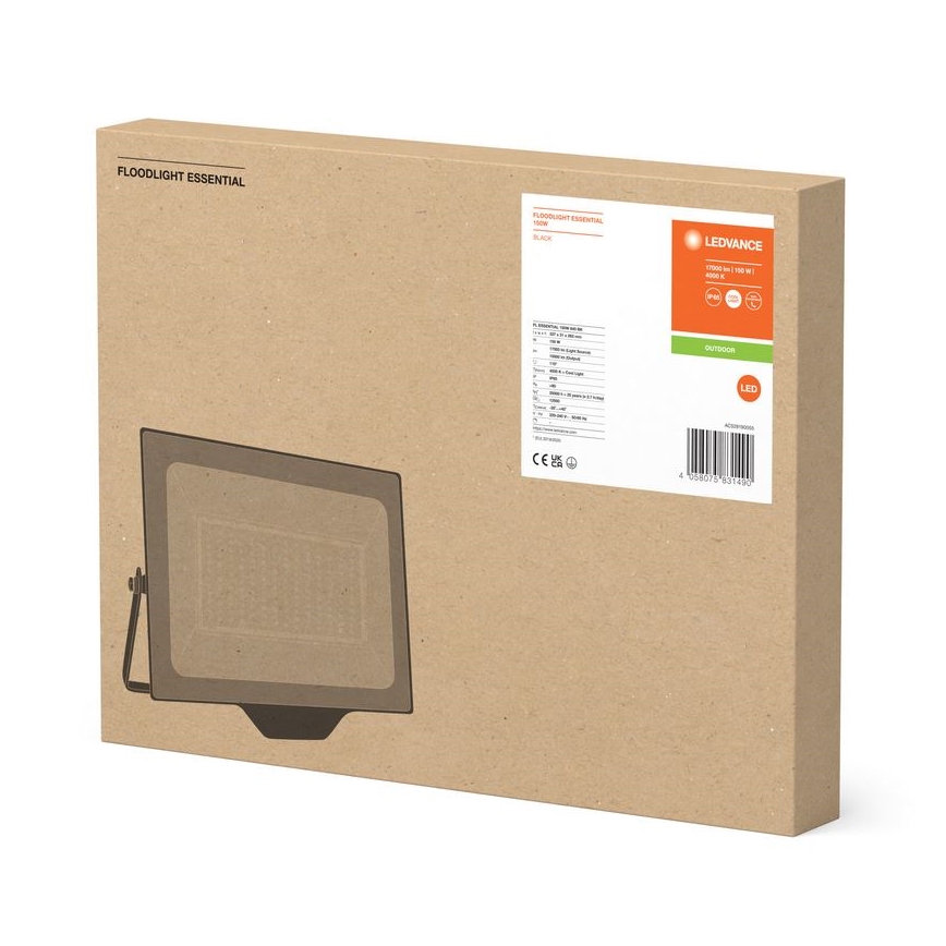 Ledvance - LED Venkovní nástěnný reflektor FLOODLIGHT ESSENTIAL LED/150W/230V IP65