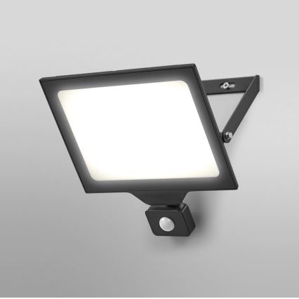 Ledvance - LED Venkovní nástěnný reflektor se senzorem FLOODLIGHT ESSENTIAL LED/100W/230V IP65