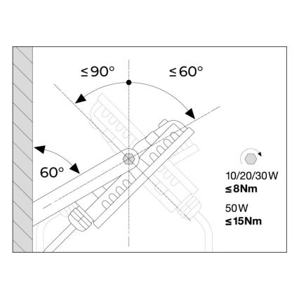 Ledvance - LED Venkovní reflektor se senzorem FLOODLIGHT LED/30W/230V 6500K IP65