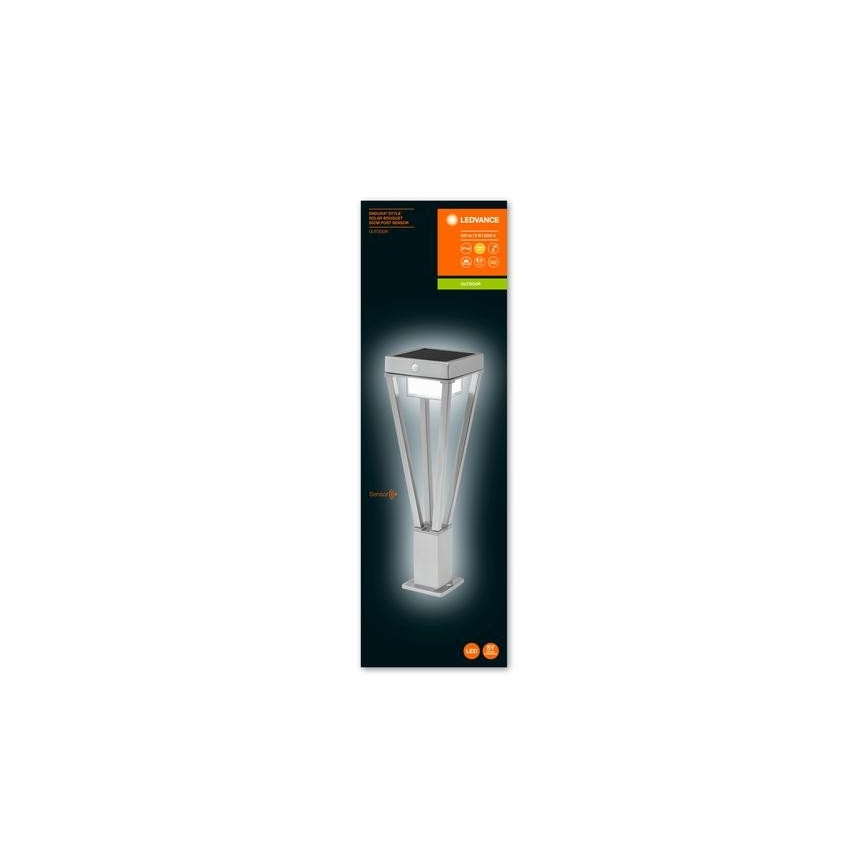 Ledvance - LED Venkovní solární lampa se senzorem BOUQUET LED/6W/3,7V 2200 mAh IP44