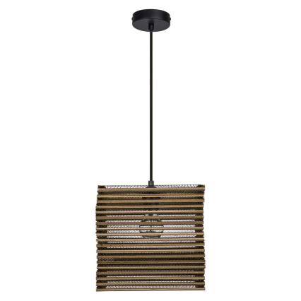 Ledvance - Lustr na lanku DECOR CARDBOARD 1xE27/15W/230V 25x25 cm