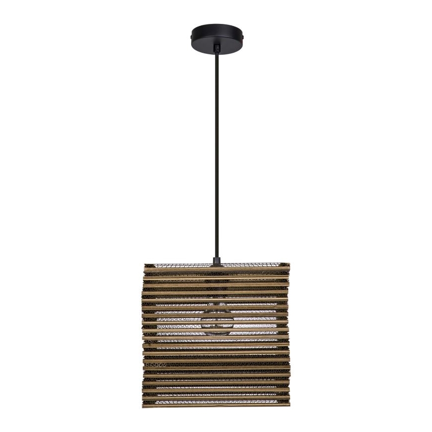 Ledvance - Lustr na lanku DECOR CARDBOARD 1xE27/15W/230V 25x25 cm