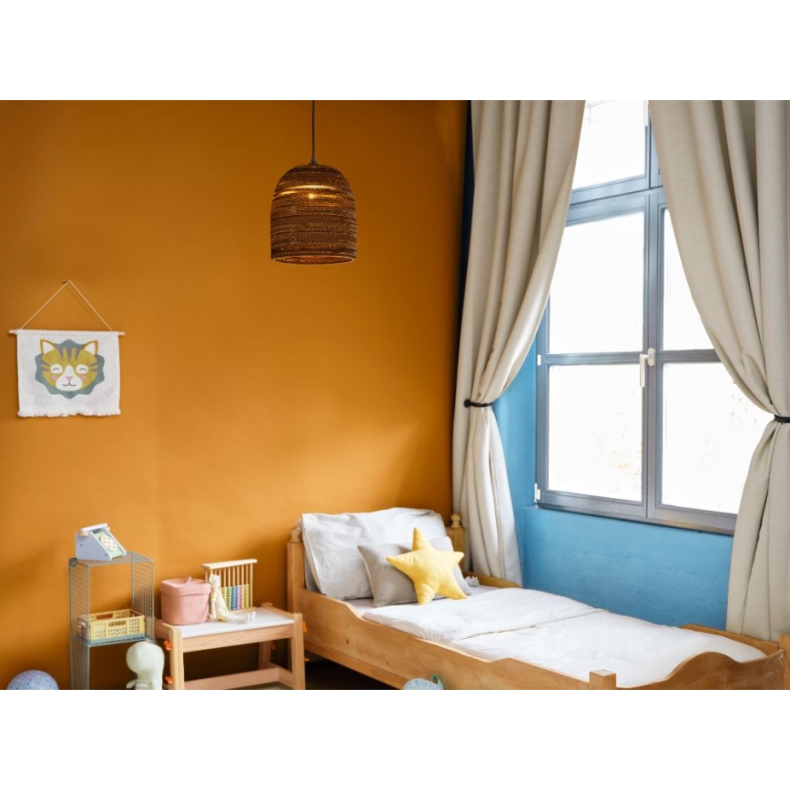 Ledvance - Lustr na lanku DECOR CARDBOARD 1xE27/15W/230V pr. 25 cm