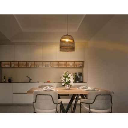 Ledvance - Lustr na lanku DECOR CARDBOARD 1xE27/15W/230V pr. 25 cm