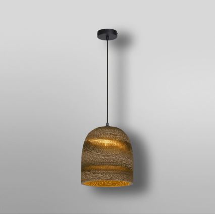 Ledvance - Lustr na lanku DECOR CARDBOARD 1xE27/15W/230V pr. 25 cm