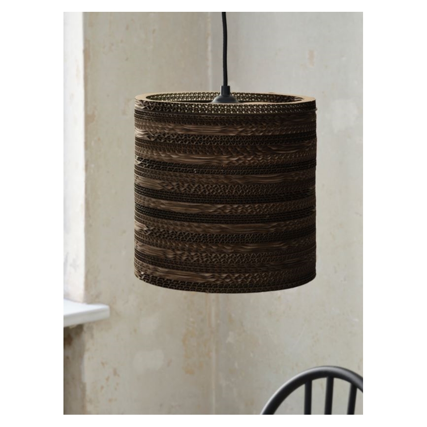 Ledvance - Lustr na lanku DECOR CARDBOARD 1xE27/15W/230V pr. 25 cm
