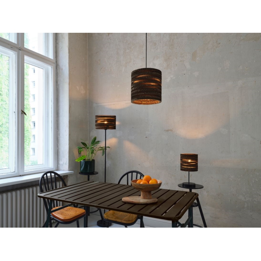 Ledvance - Lustr na lanku DECOR CARDBOARD 1xE27/15W/230V pr. 25 cm