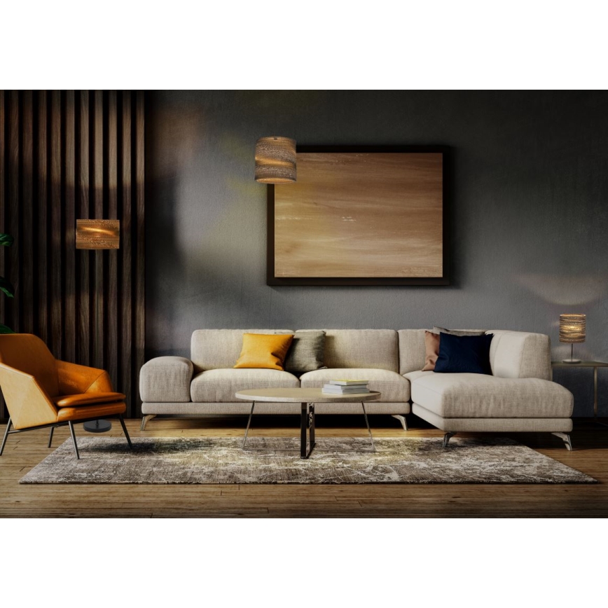 Ledvance - Lustr na lanku DECOR CARDBOARD 1xE27/15W/230V pr. 25 cm