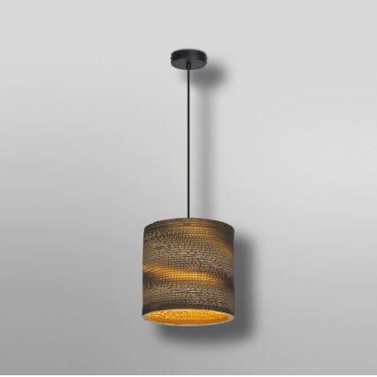 Ledvance - Lustr na lanku DECOR CARDBOARD 1xE27/15W/230V pr. 25 cm