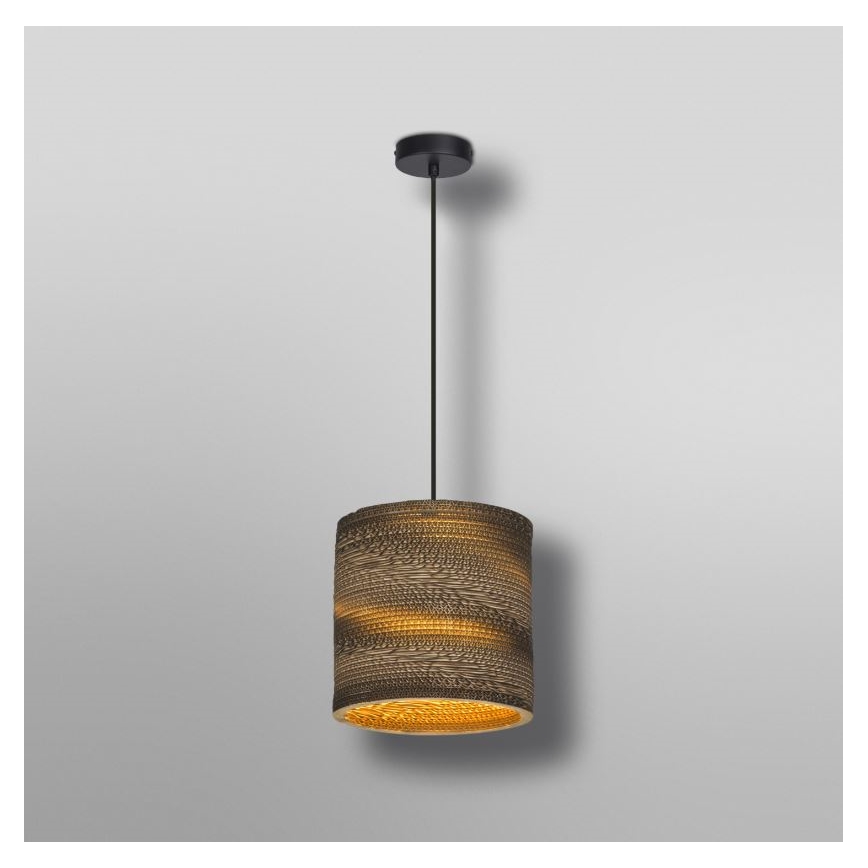 Ledvance - Lustr na lanku DECOR CARDBOARD 1xE27/15W/230V pr. 25 cm