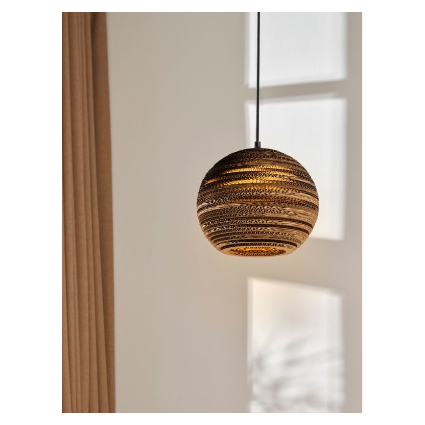 Ledvance - Lustr na lanku DECOR CARDBOARD 1xE27/15W/230V pr. 26 cm