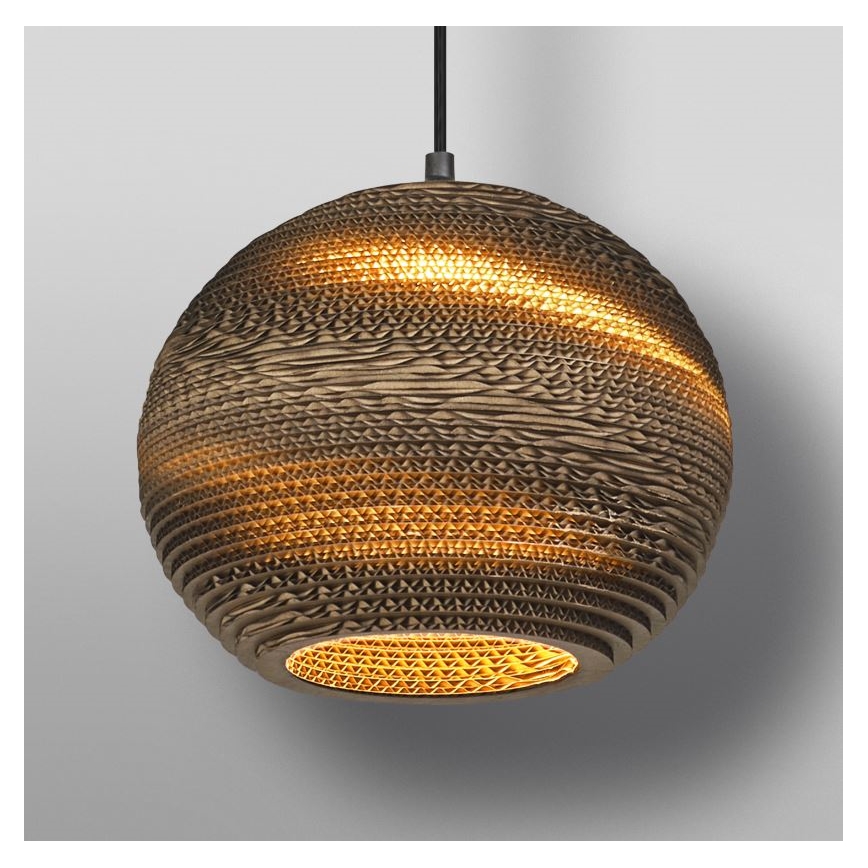 Ledvance - Lustr na lanku DECOR CARDBOARD 1xE27/15W/230V pr. 26 cm