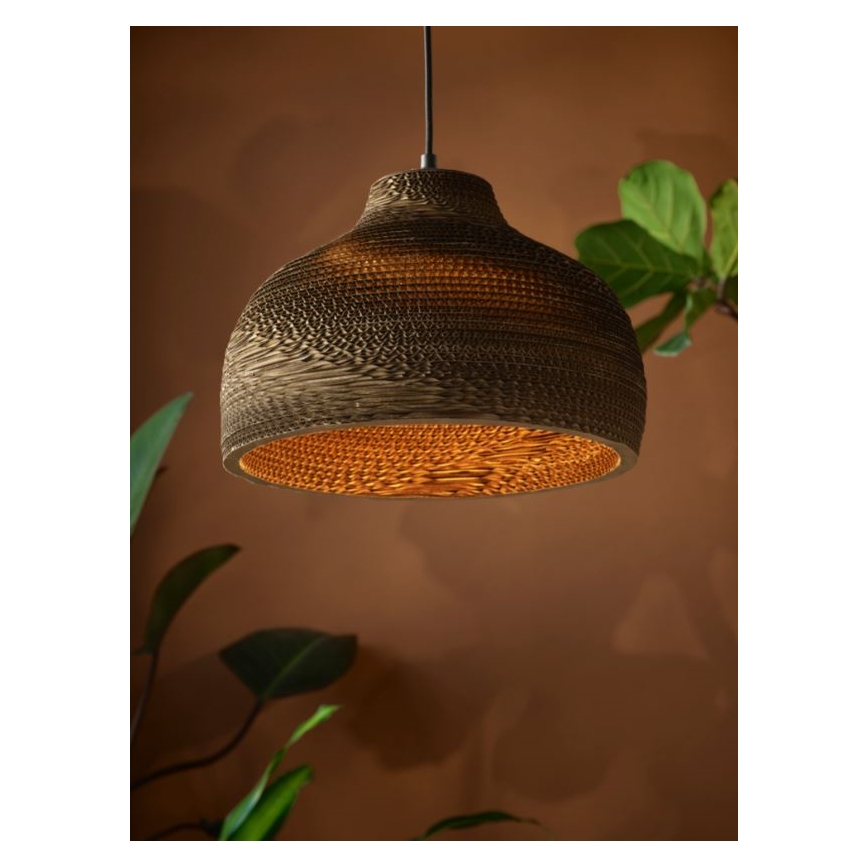 Ledvance - Lustr na lanku DECOR CARDBOARD 1xE27/15W/230V pr. 36 cm