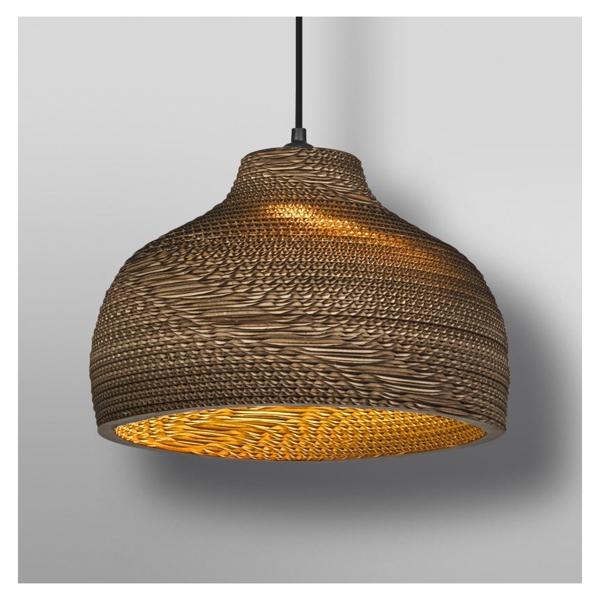 Ledvance - Lustr na lanku DECOR CARDBOARD 1xE27/15W/230V pr. 36 cm