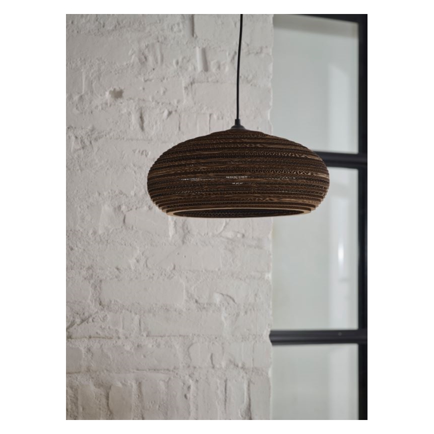 Ledvance - Lustr na lanku DECOR CARDBOARD 1xE27/15W/230V pr. 40 cm