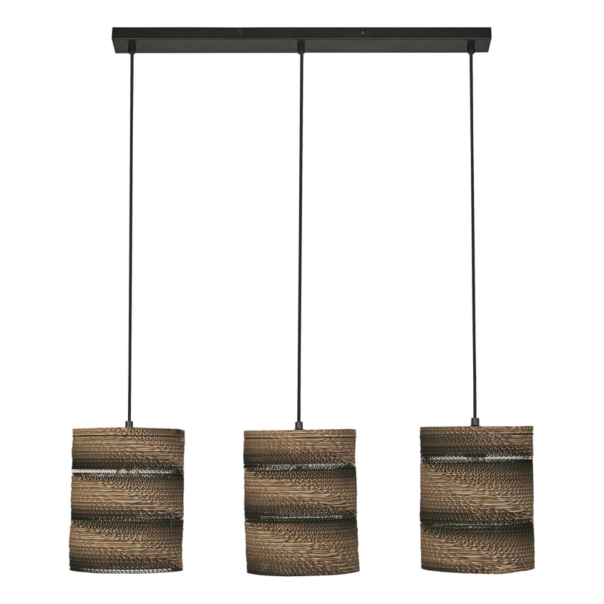 Ledvance - Lustr na lanku DECOR CARDBOARD 3xE27/15W/230V