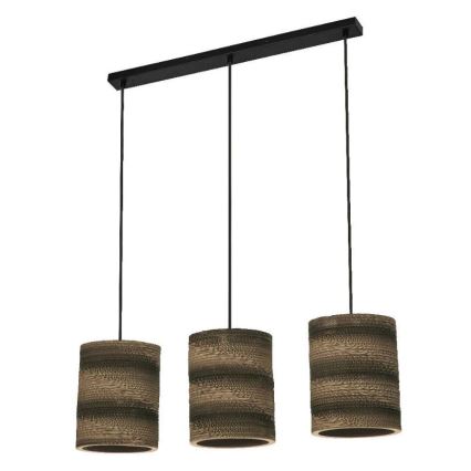 Ledvance - Lustr na lanku DECOR CARDBOARD 3xE27/15W/230V