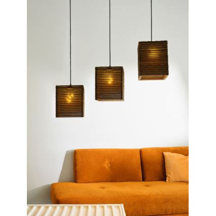 Ledvance - Lustr na lanku DECOR CARDBOARD 3xE27/15W/230V