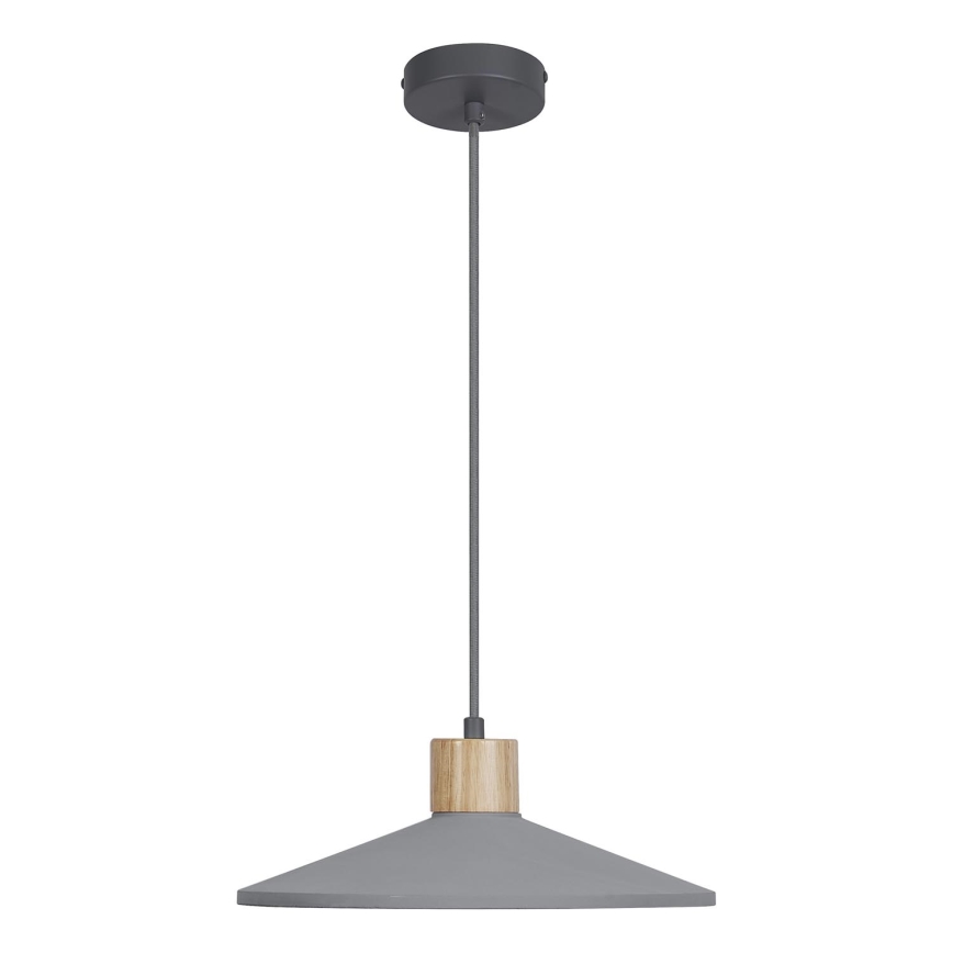 Ledvance - Lustr na lanku DECOR CONCRETE 1xE27/15W/230V pr. 32 cm beton šedá